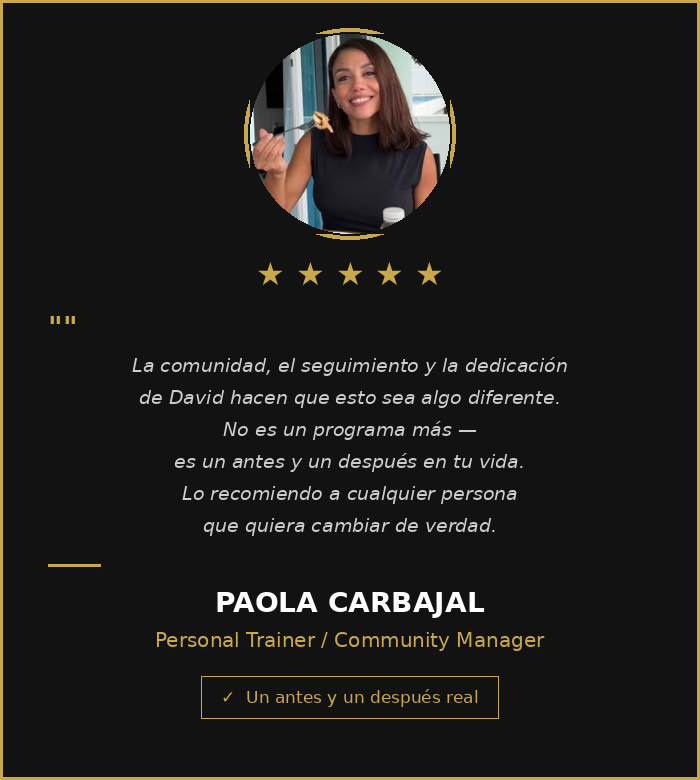 Testimonio de cliente DH Evolution